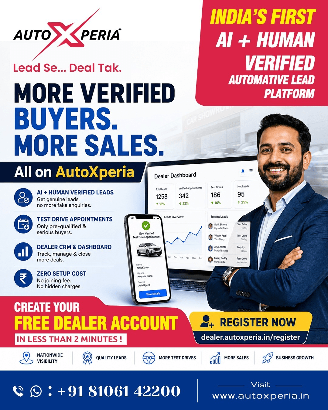 AutoXperia dealer campaign for verified buyers and more sales